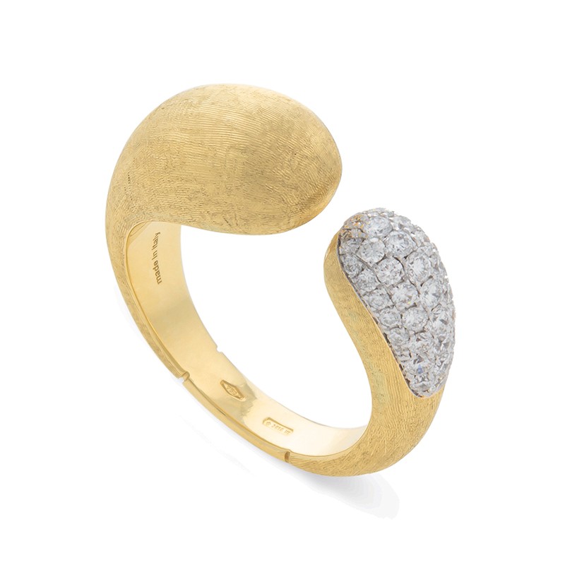 18k Two Tone Lucia Split Ring