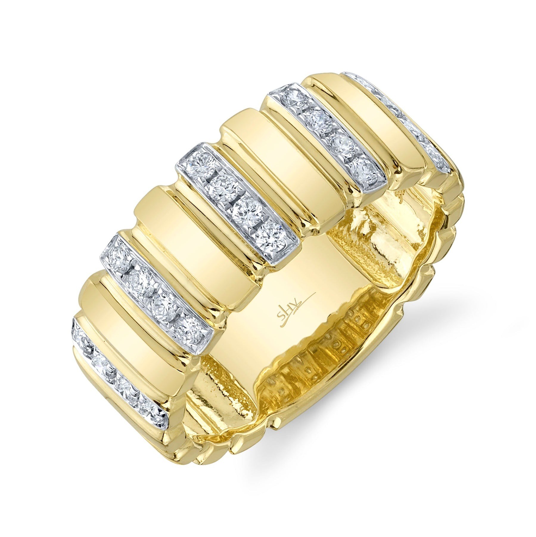 14k Yellow Gold Diamond Ring