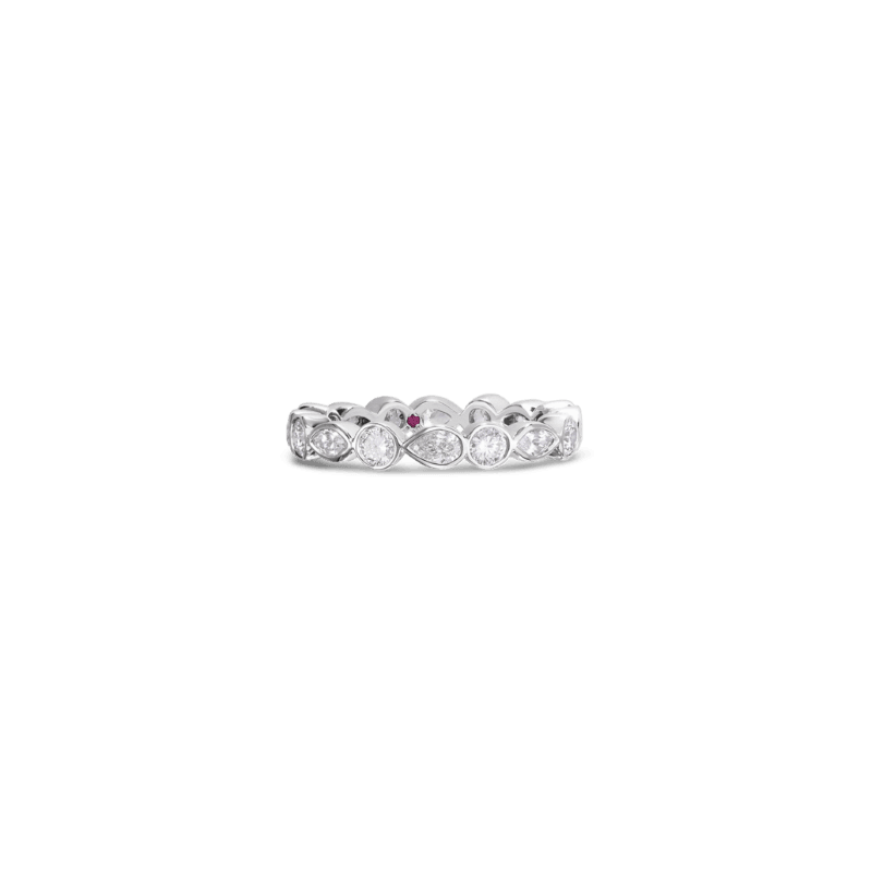 18k White Gold Dolce Cento Eternity Ring