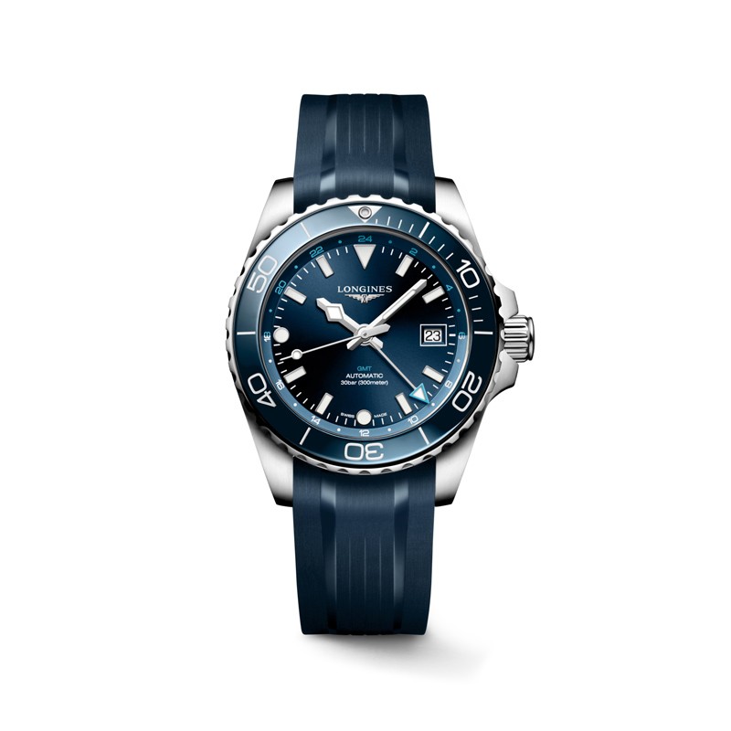 Stainless Steel Hydroconquest GMT