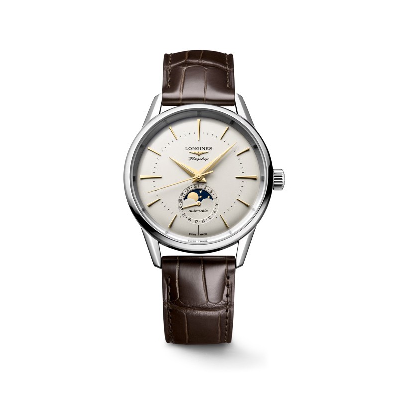 Stainless Steel Flagship Heritage Moonphase