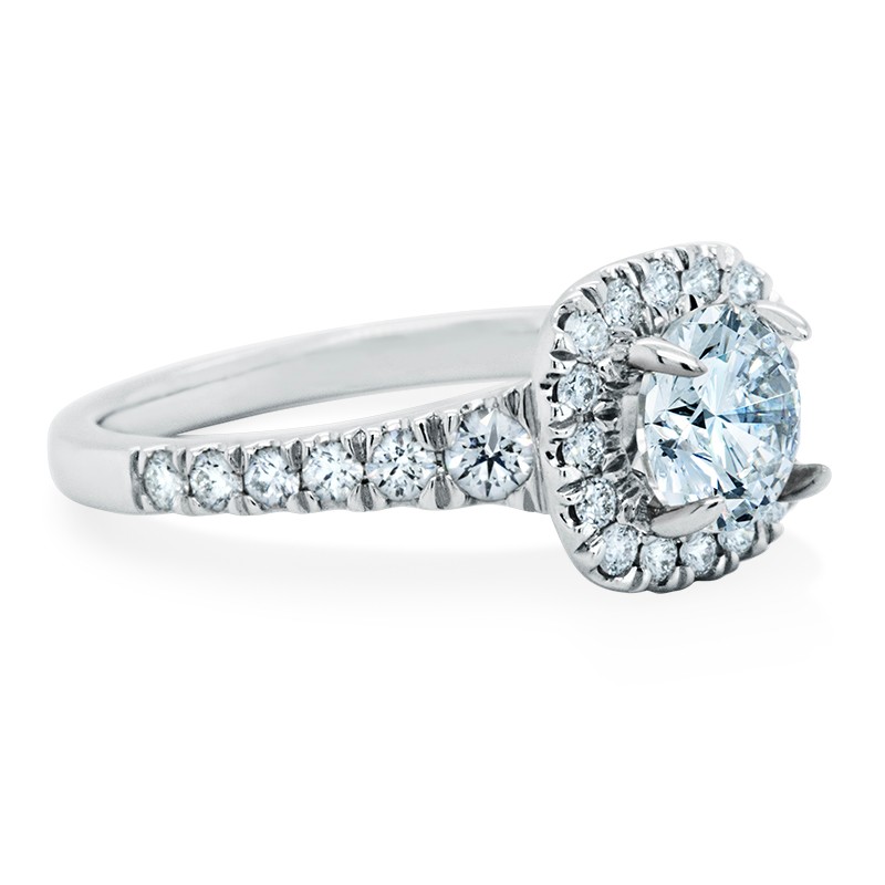 Transcend Premier Custom Halo Engagement Ring Mounting