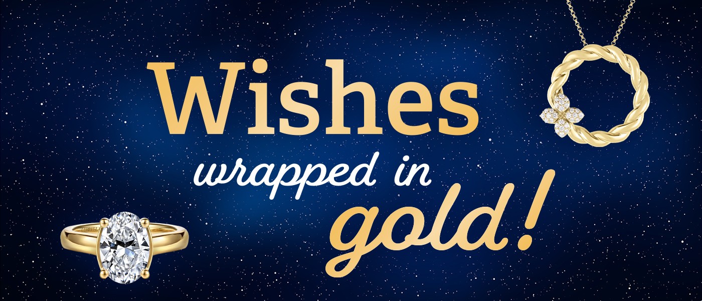 Wishes wrapped in Gold!