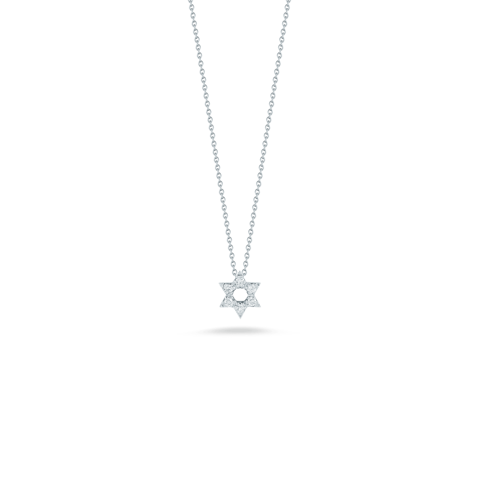 Star of David Pendant with Diamonds