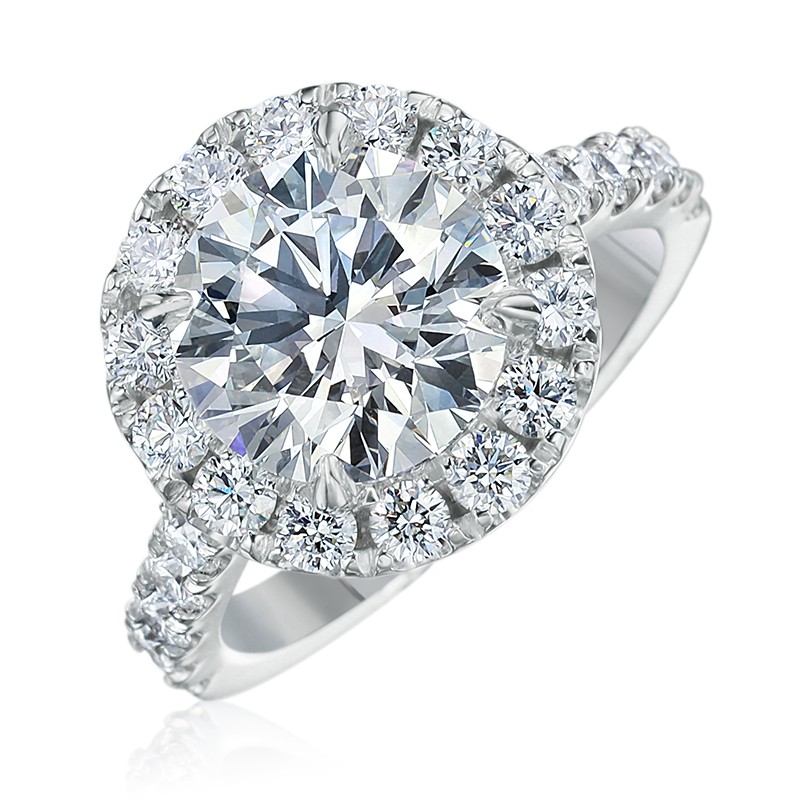 3.54 ct. Round Diamond Ring