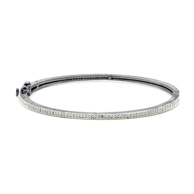 Silver & 14k Yellow Gold Teardrop Hoop