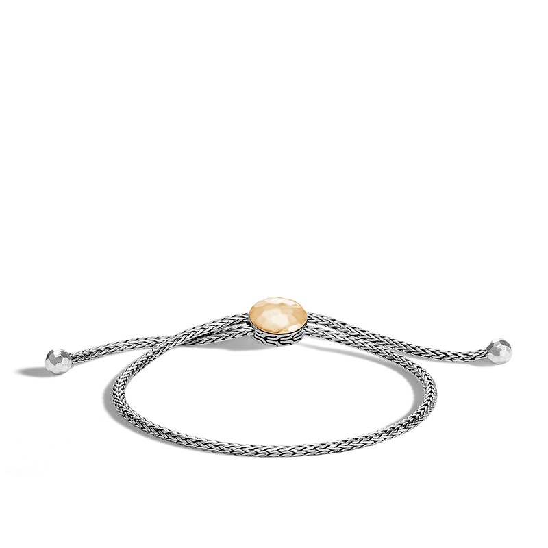 Classic Chain Hammered Bracelet