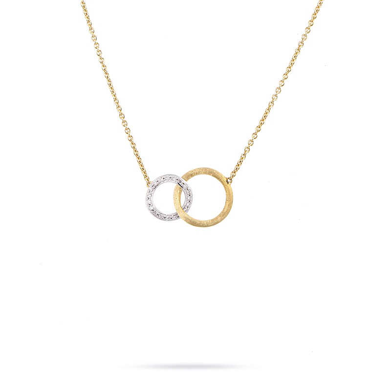 Jaipur Link Gold Diamond Small Pendant