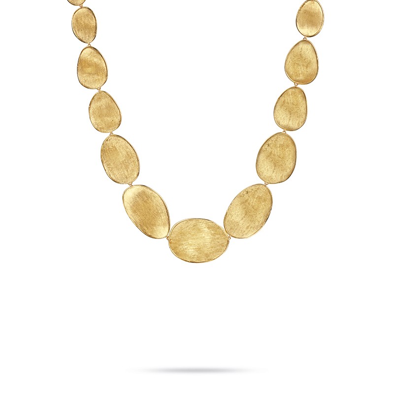 Lunaria Gold Medium Graduated Collar Necklace
