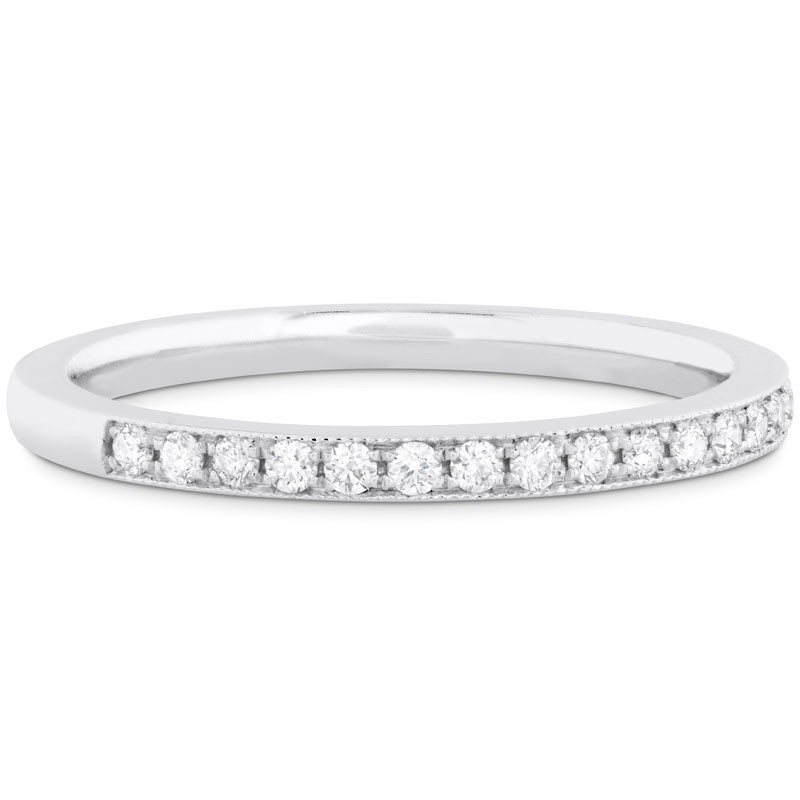 Platinum Deco Chic Dream Wedding Band