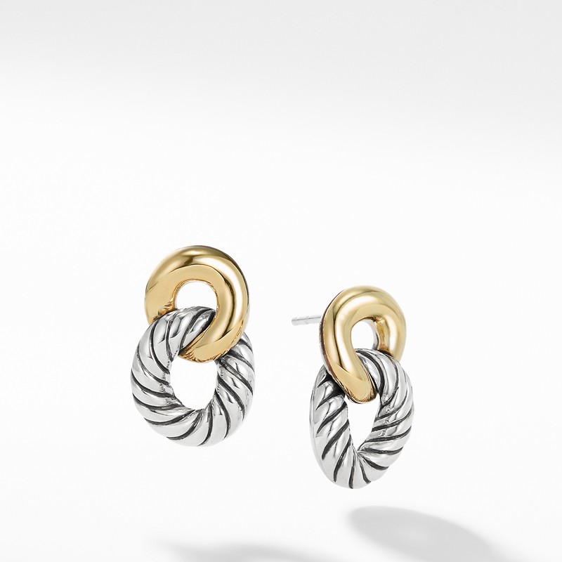 Drop Earrings with 18K Gold