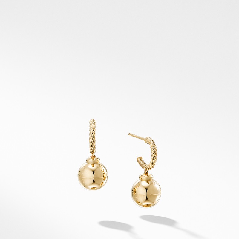 Solari Hoop Earrings in 18K Gold