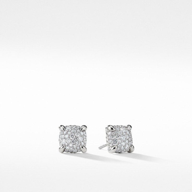 Chatelaine Earrings with Diamonds