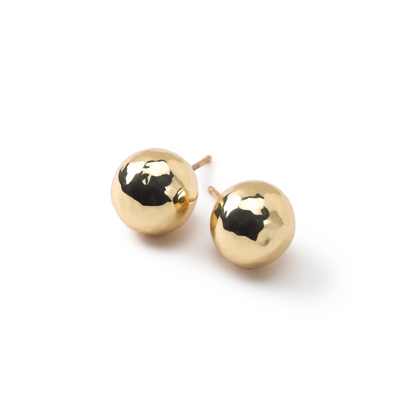 Stud Earrings in 18k Gold