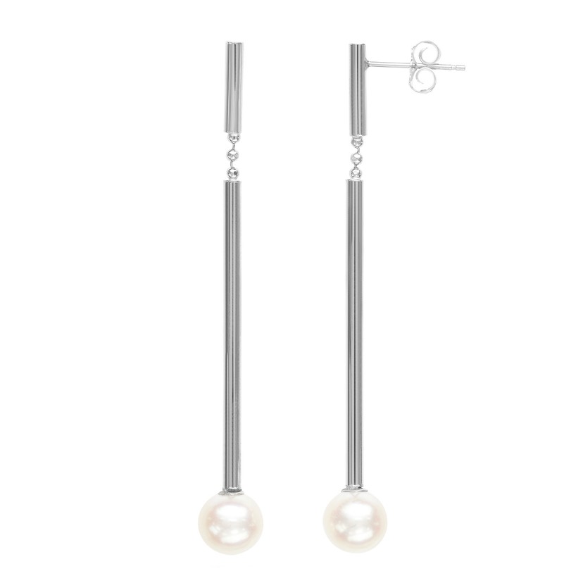 Honora Freshwater Cultured Pearl Elongated Drop Earrings