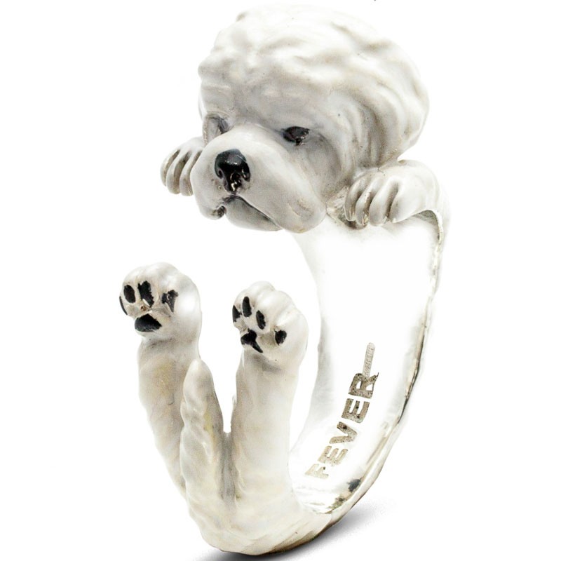 Maltese Enamel Hug Ring