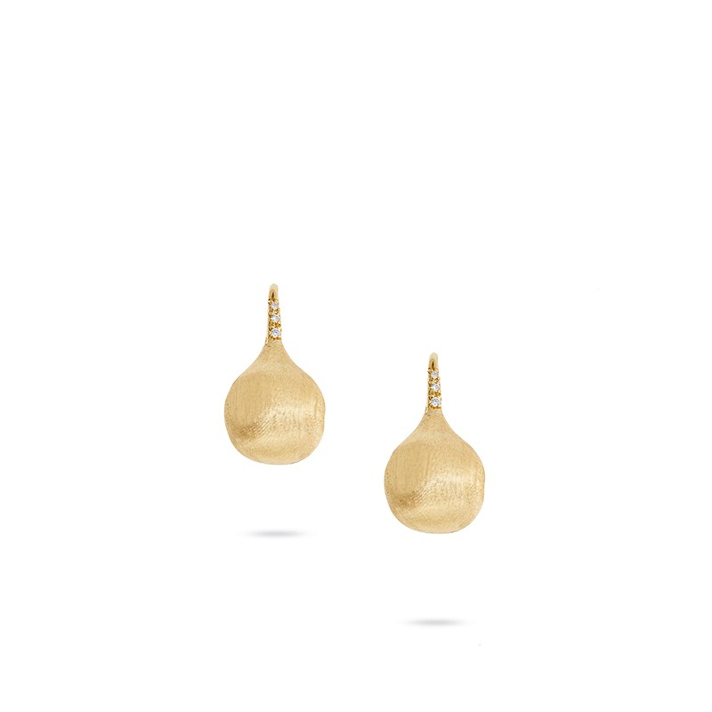Africa Constellation Medium Diamond French Wire Earrings