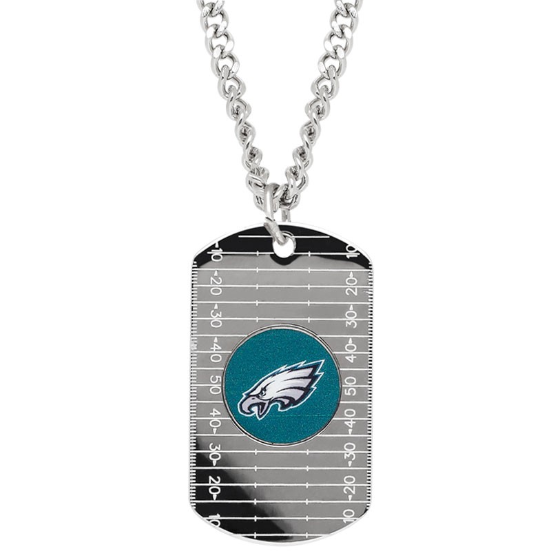 Philadelphia Eagles Dog Tag with Chain
