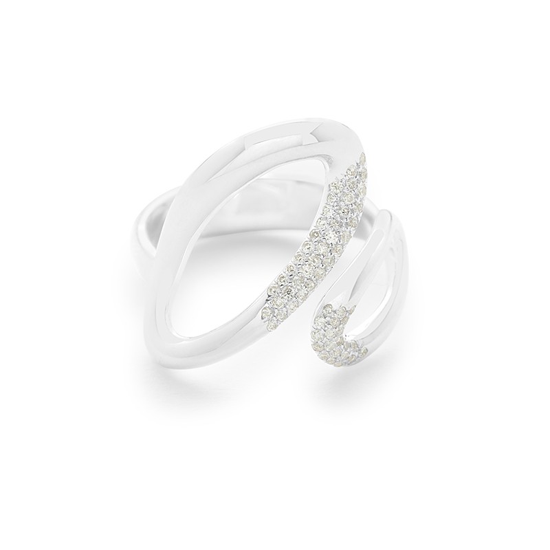 Classico Small Bypass Ring