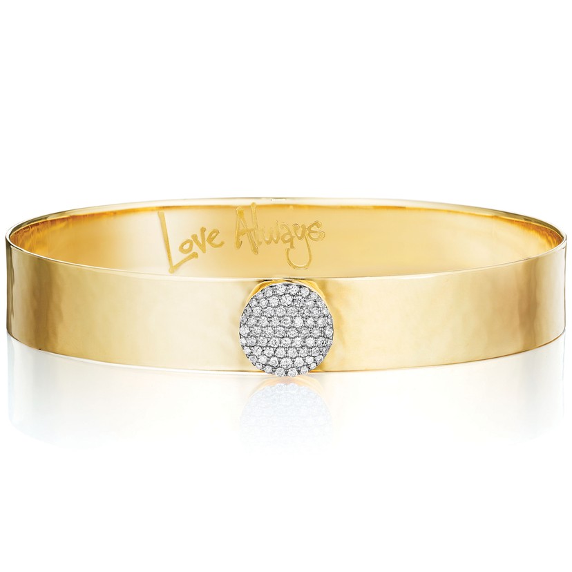 14k Yellow Gold Infinity Love Always Bracelet