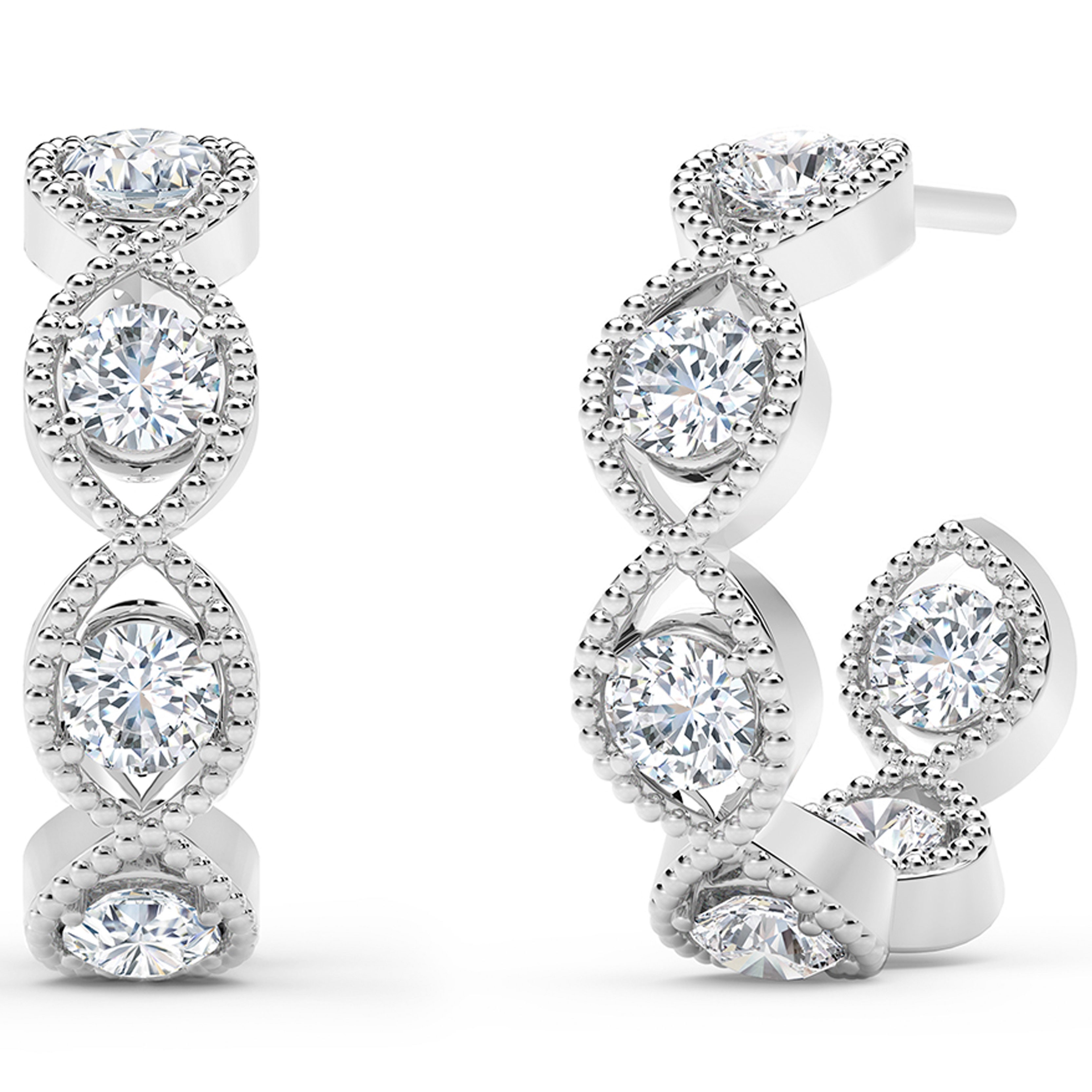 The Tribute Collection Braided Hoop Earrings