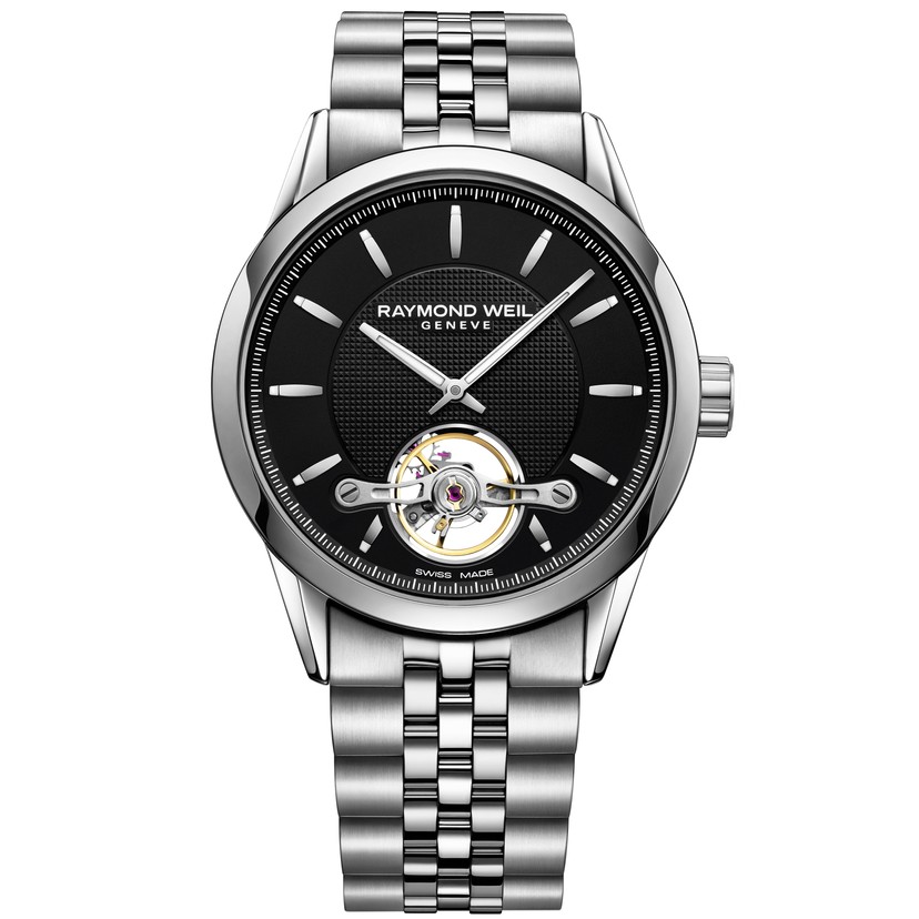 Men's Steel Freelancer - Black Dial