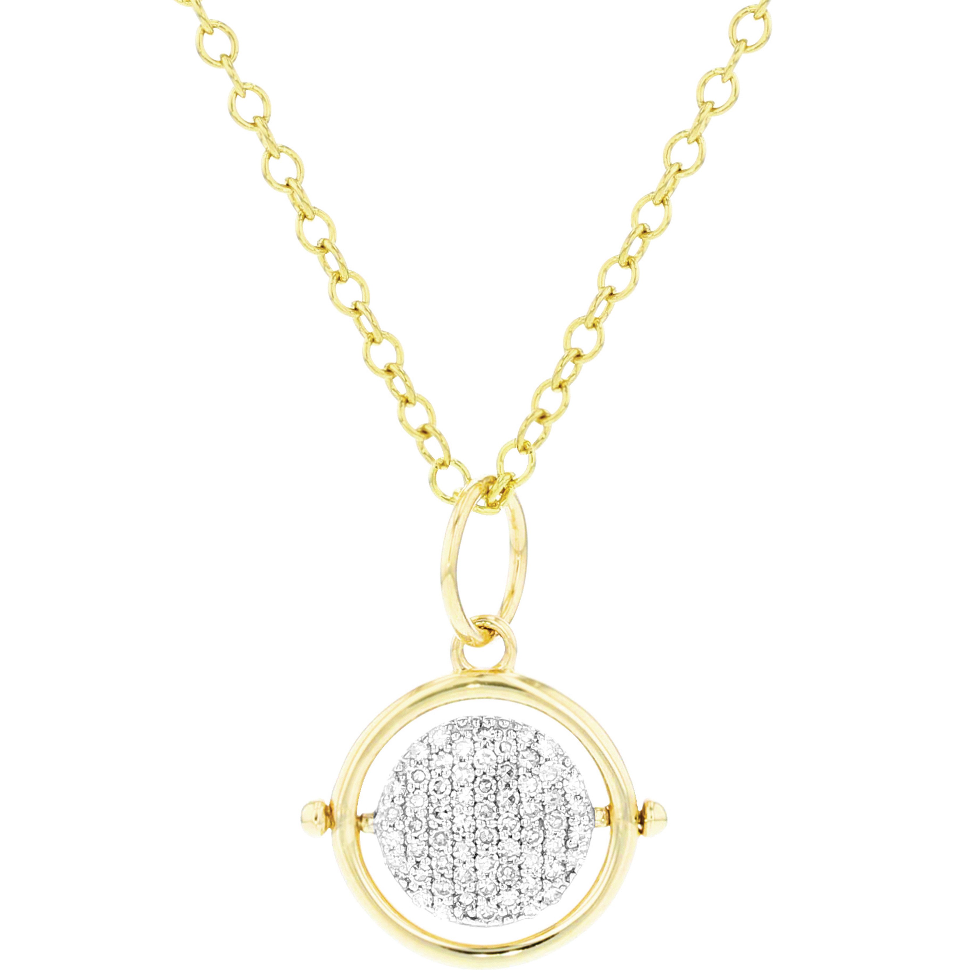 Mini Infinity Spinner Necklace