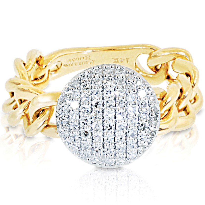 Mini Infinity Chain Link Ring