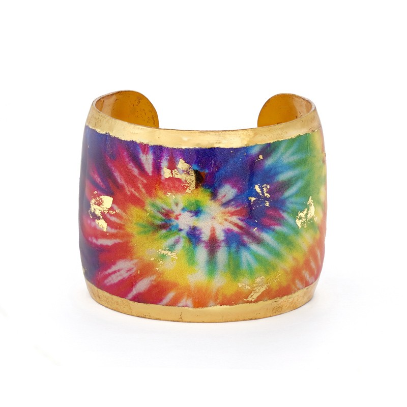 Tie Dye Large Cuff Bracelet