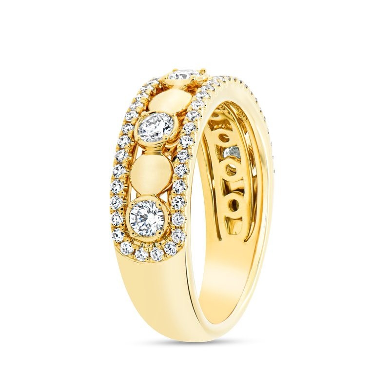 18k Yellow Gold Alexandria Collection Diamond Ring