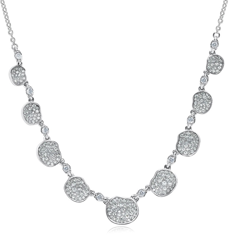 Concave Baby Pebble Necklace
