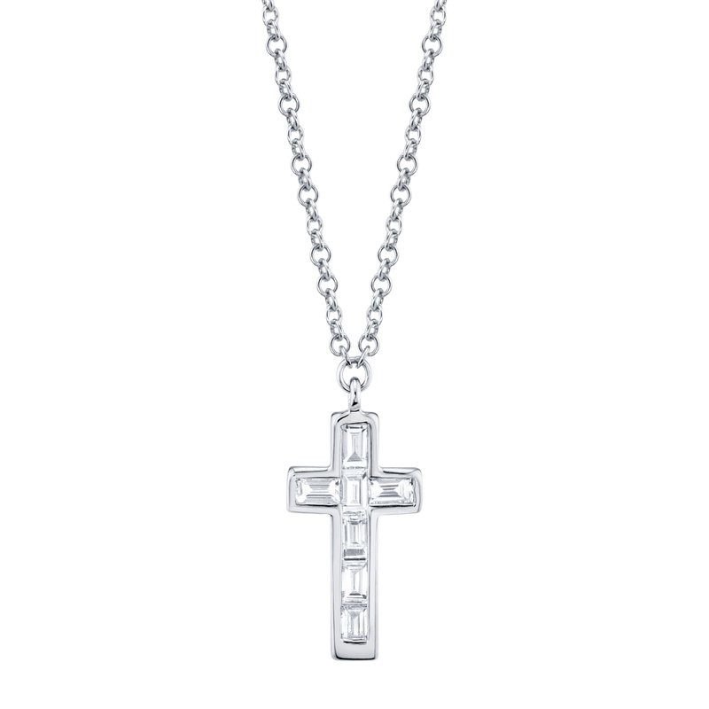 Diamond Cross Necklace