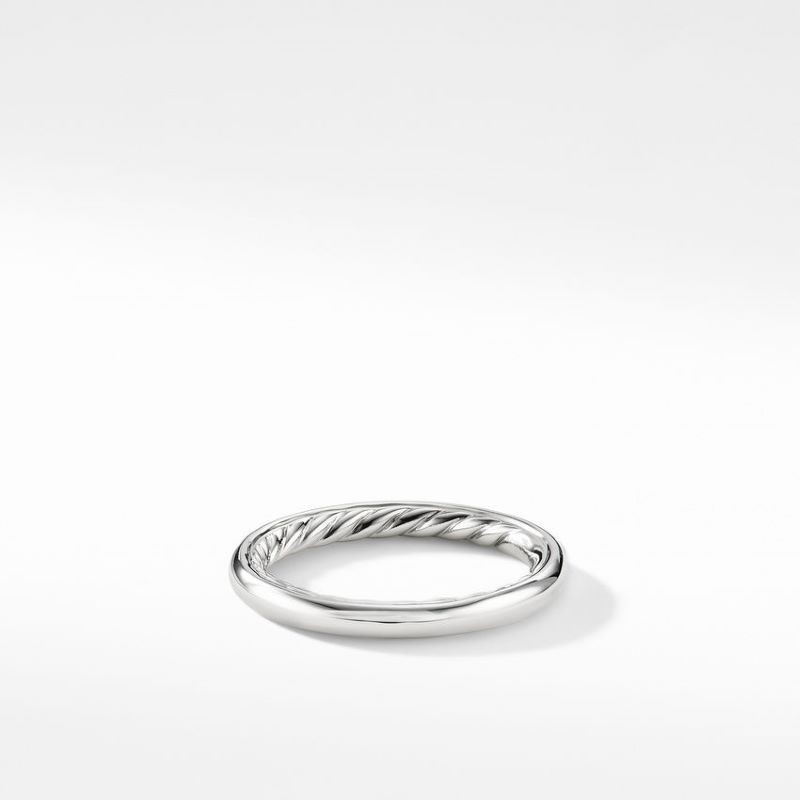 Platinum Polished Band Ring