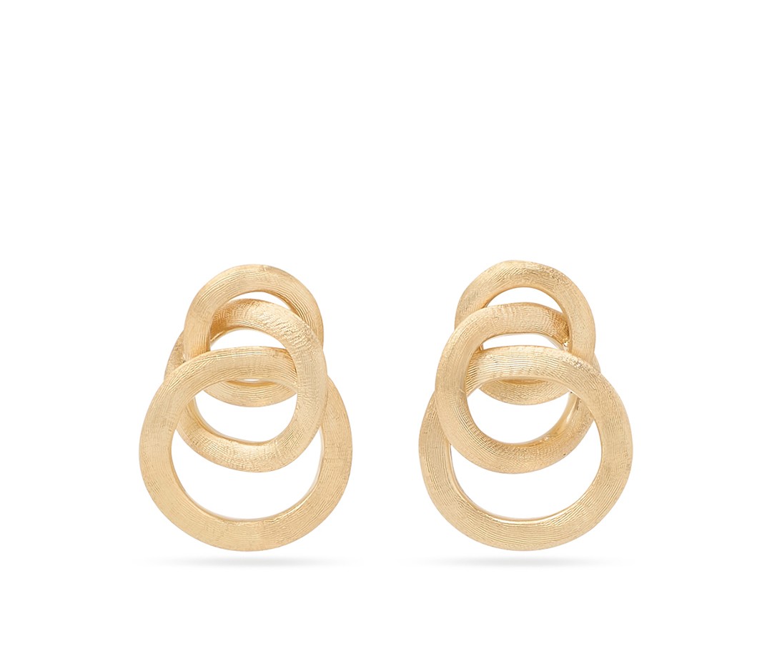 18K Yellow Gold Linked Earrings