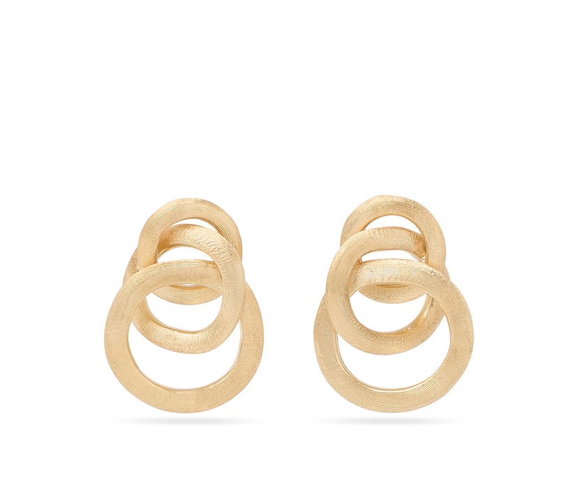 18K Yellow Gold Linked Earrings
