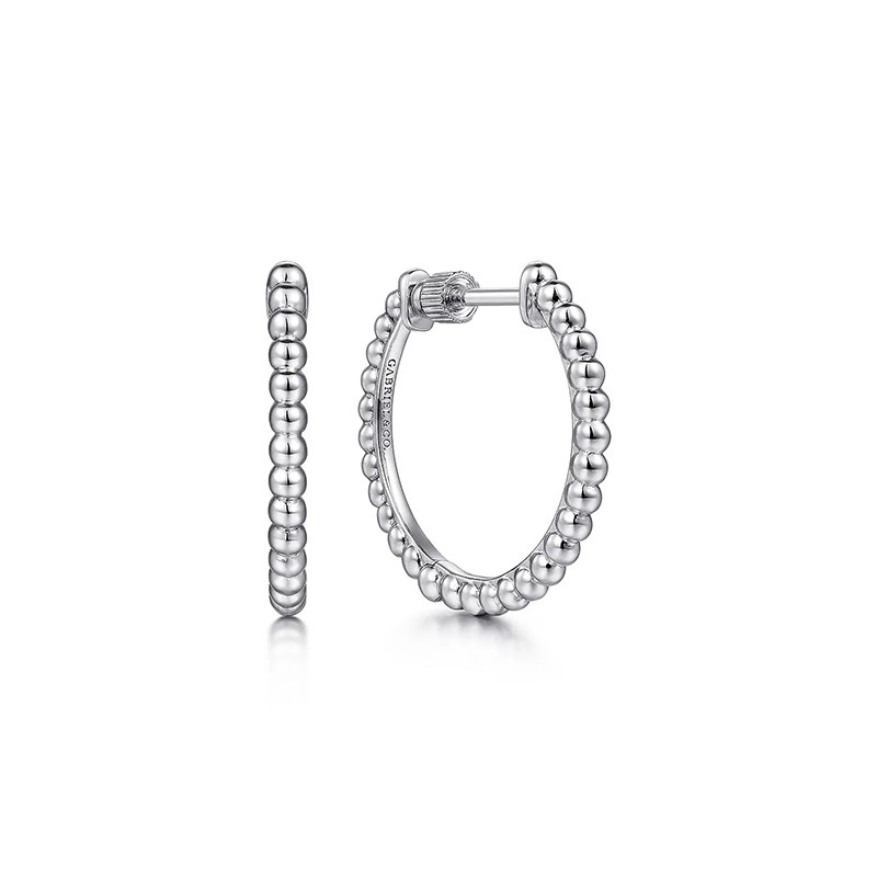 Sterling Silver Classic Hoop Earrings