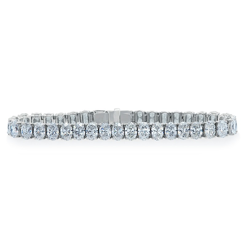 Platinum Diamond Tennis Bracelet