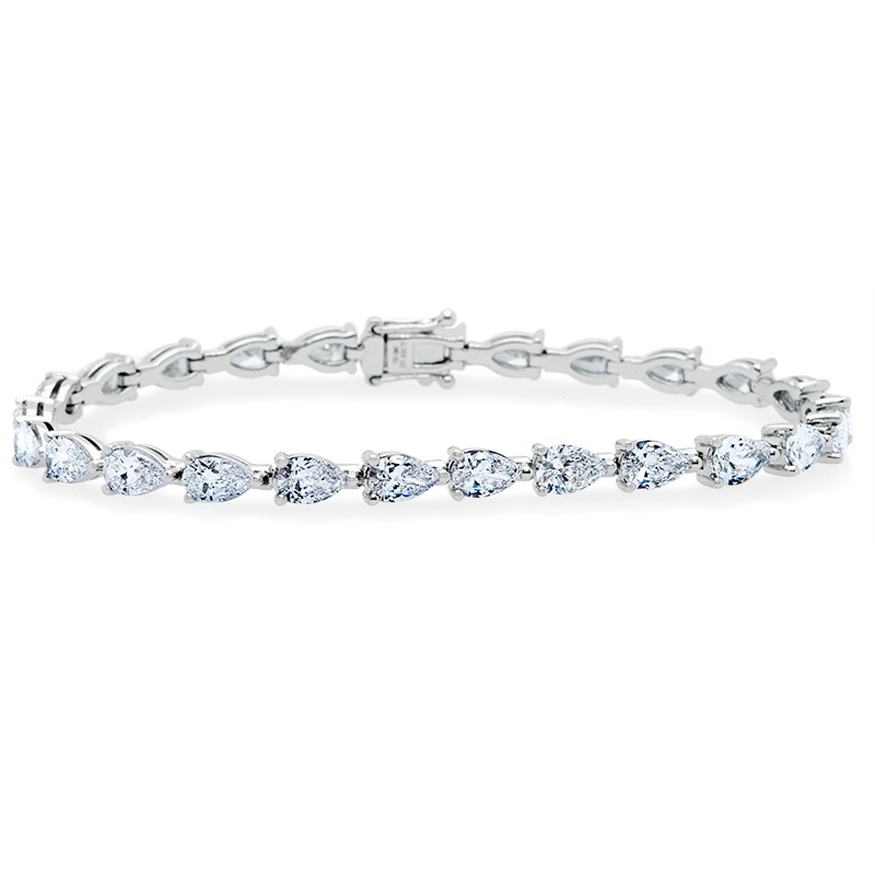 18k White Gold Diamond Bracelet