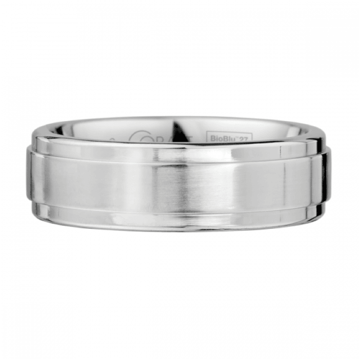 Cobalt Prime Edge Wedding Band