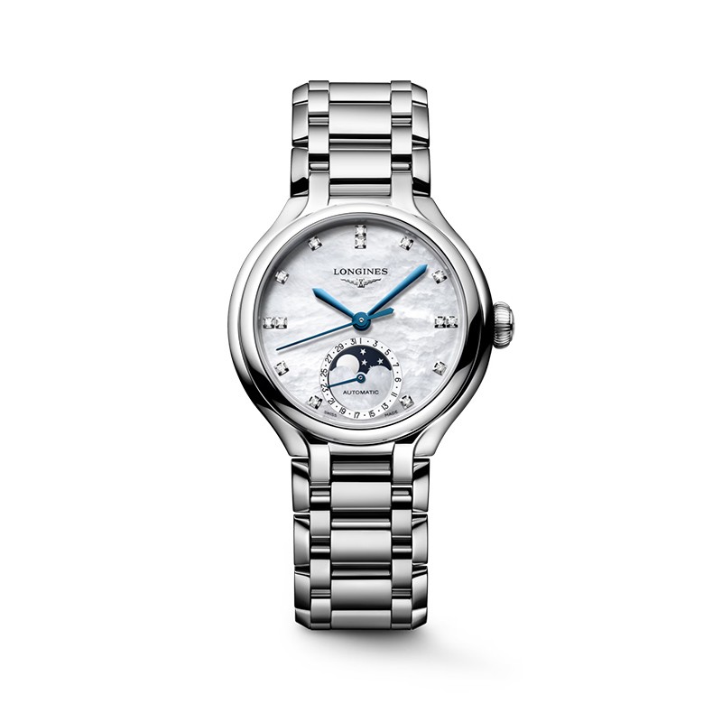 Stainless Steel Ladies Primaluna Moonphase