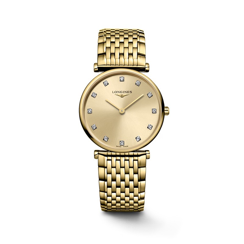 Yellow PVD Ladies La Grande Classique