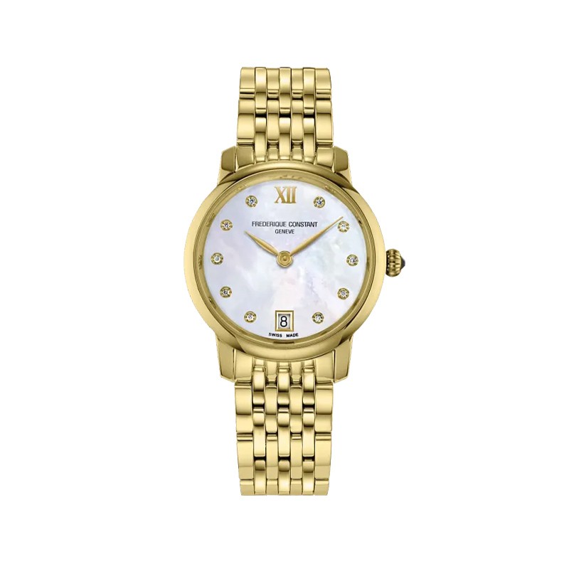 Gold Tone Slimline Ladies