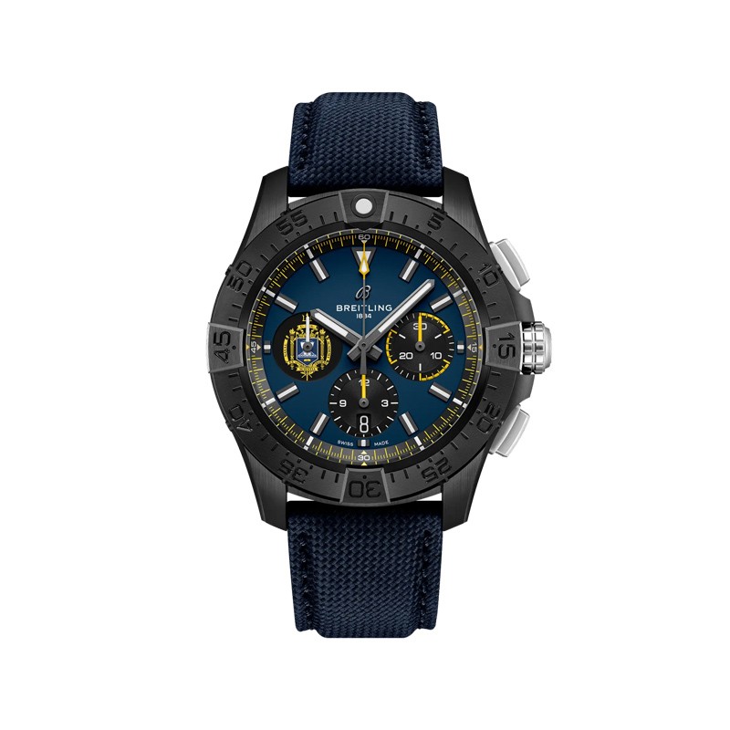 Avenger B01 Chronograph 44 Night Mission US Naval Academy Ceramic