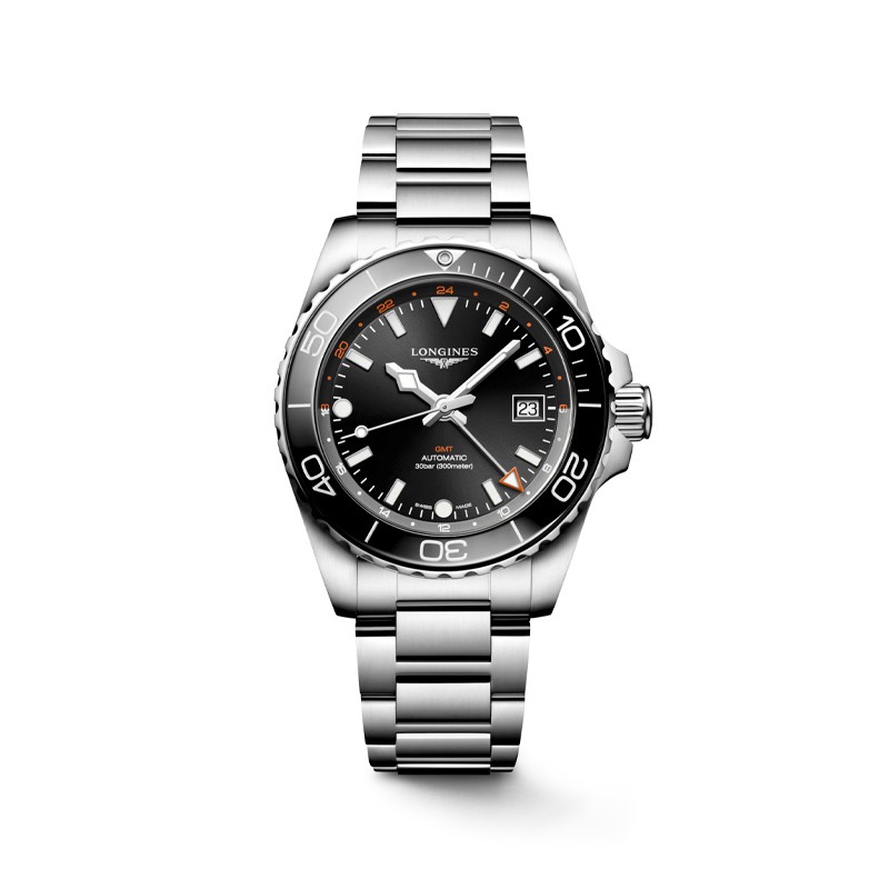 Stainless Steel Hydroconquest GMT