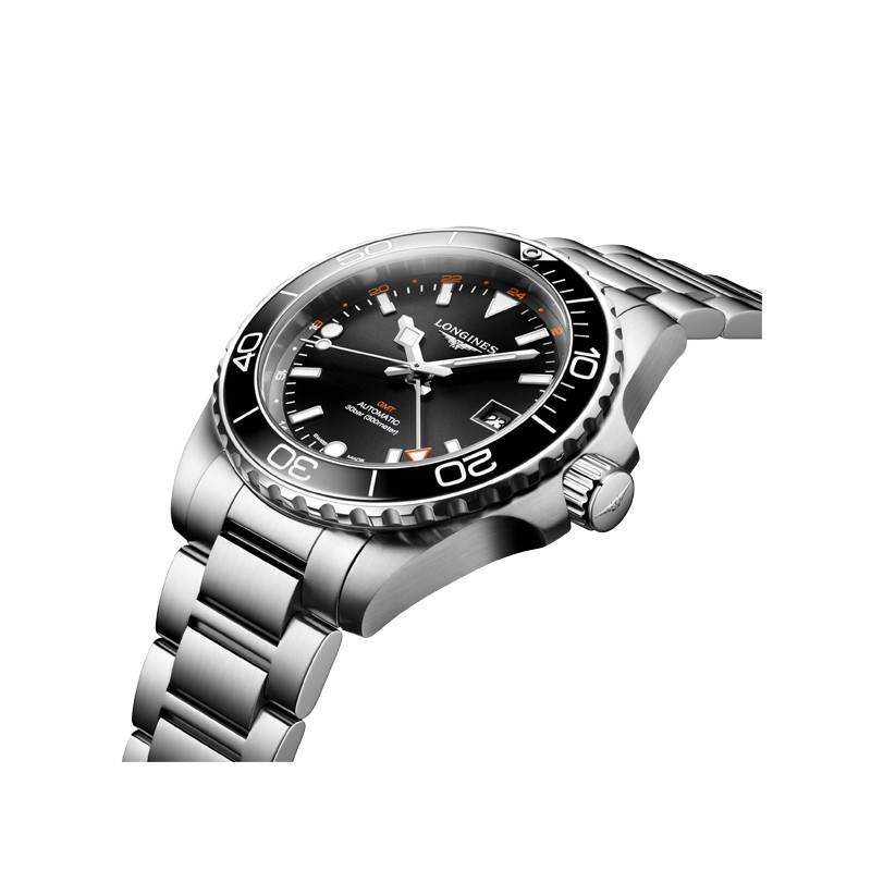 Stainless Steel Hydroconquest GMT