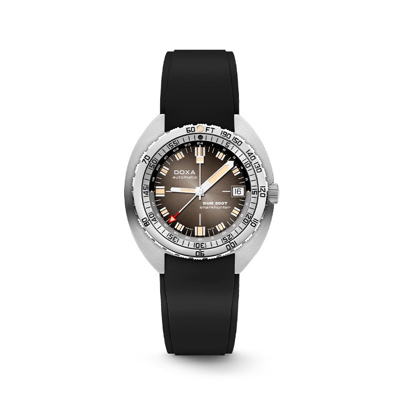 Stainless Steel Sub 200T GMT Sharkhunter Vintage Rubber Strap