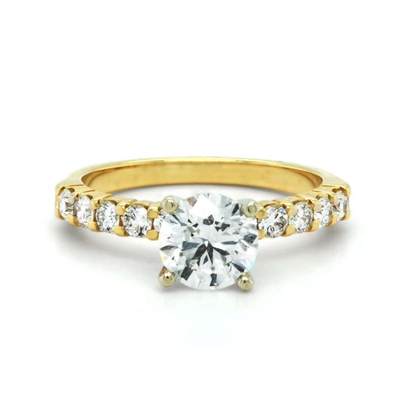 1.09 ct. Round Diamond Ring