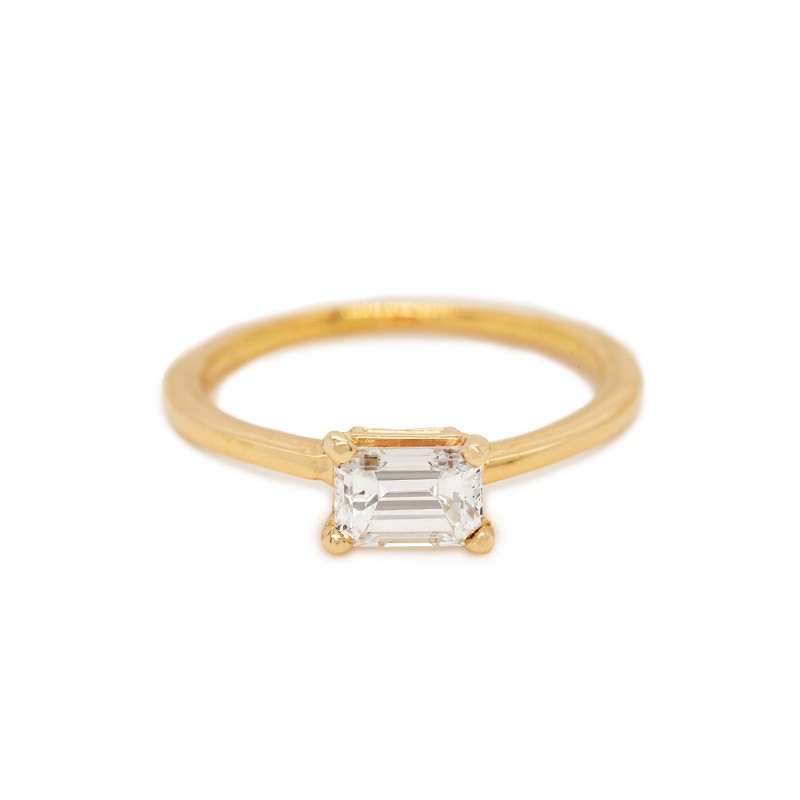 .81 ct. Emerald Cut Diamond Ring