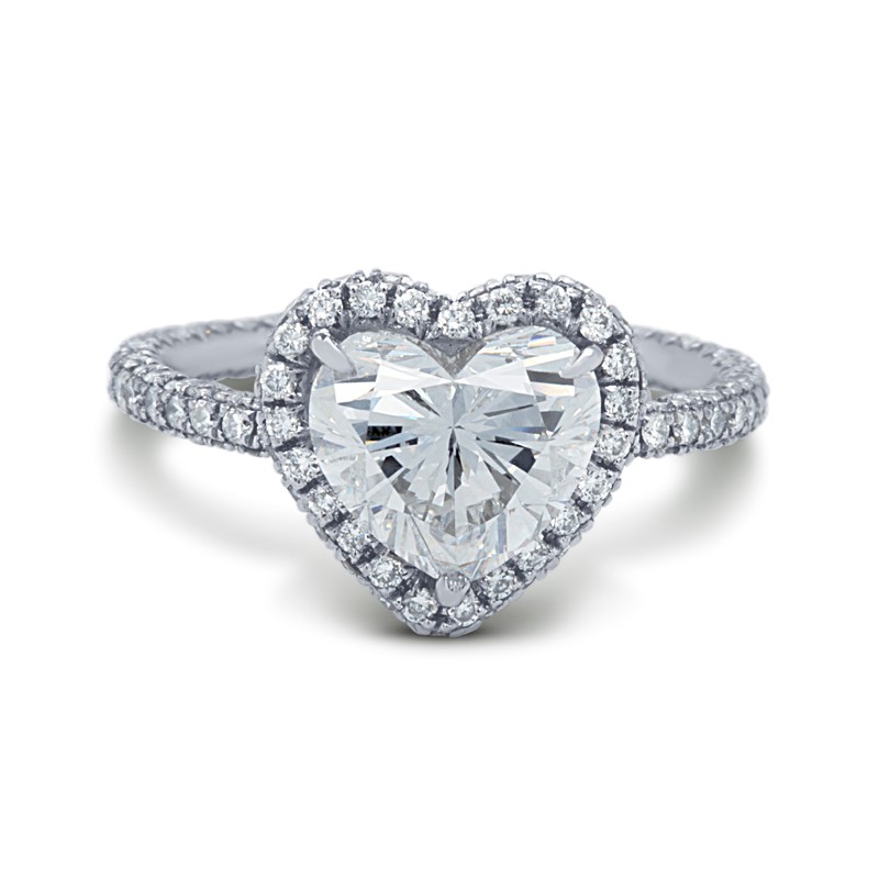 2.01 ct. Heart Diamond Ring