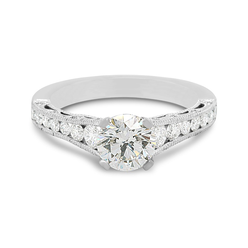 1.09 ct. Round Diamond Ring